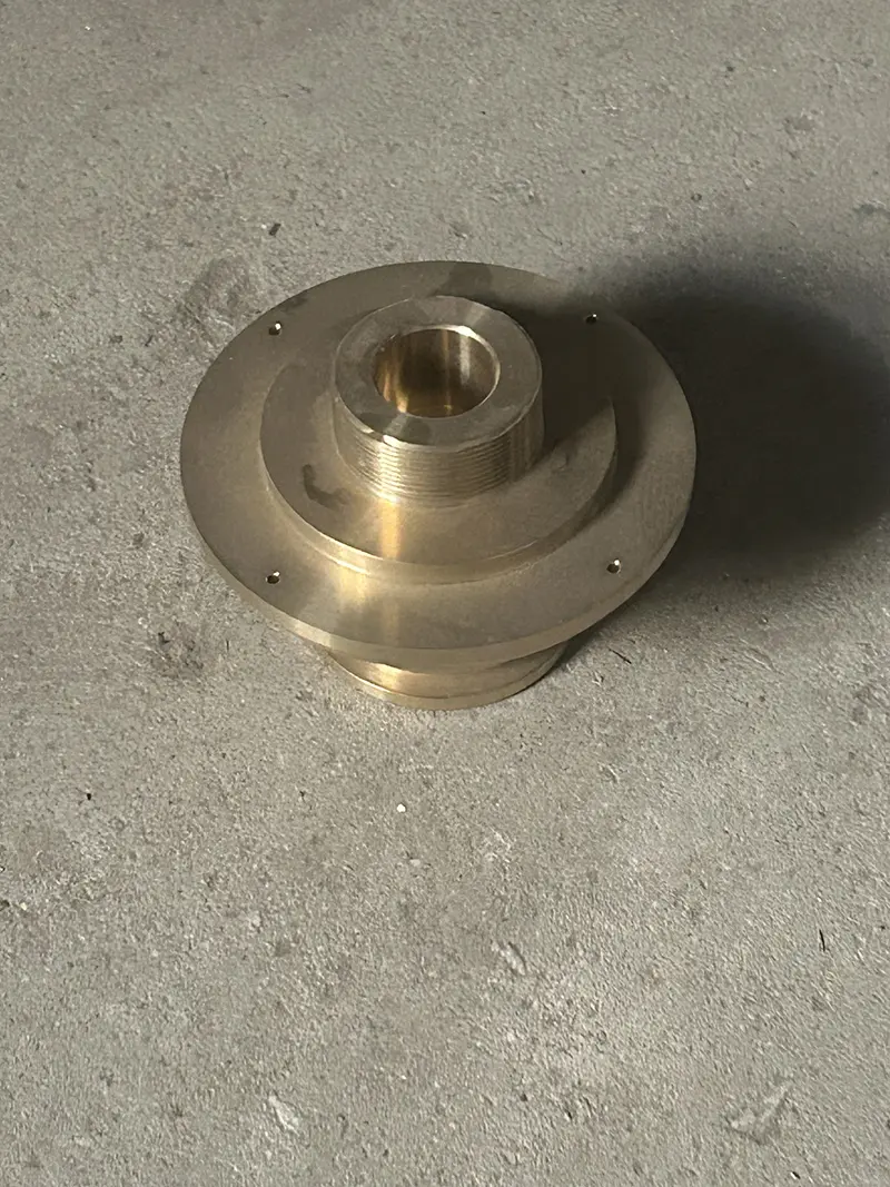 Description of the sand mold casting process for the production of copper parts: